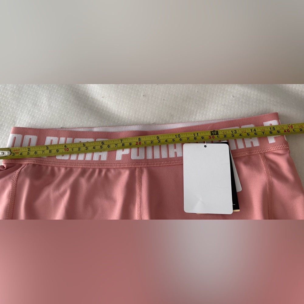PUMA Train Strong High Waisted Leggings Pink DryCell Athletic Workout Pants Sz L - Picture 11 of 14